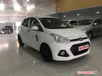 Hyundai Grand i10 2015 - Bán ô tô Hyundai Grand i10 đời 2015, màu trắng, giá chỉ 315 triệu