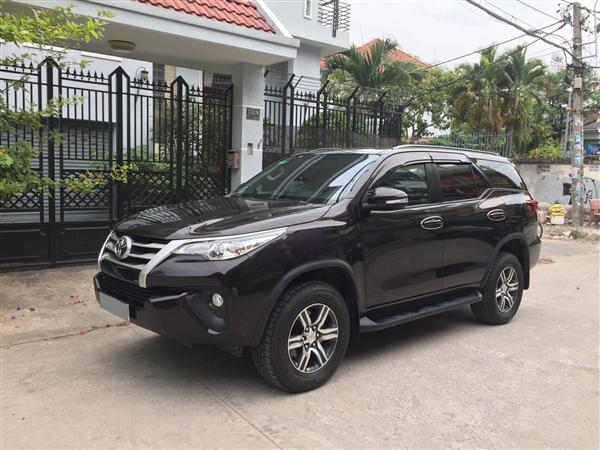 Toyota Fortuner G  2017 - Cần bán xe Toyota Fortuner G đời 2017, màu nâu, xe nhập