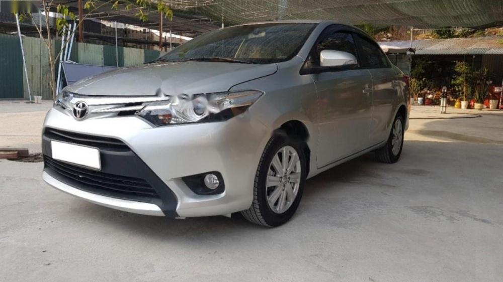 Toyota Vios G 1.5AT 2016 - Cần bán gấp Toyota Vios G 1.5AT năm sản xuất 2016, màu bạc, 545tr