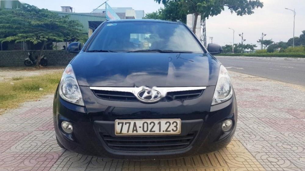 Hyundai i20 AT 1.4 2011 - Cần bán lại xe Hyundai i20 AT 1.4 sản xuất năm 2011, màu đen, nhập khẩu nguyên chiếc  