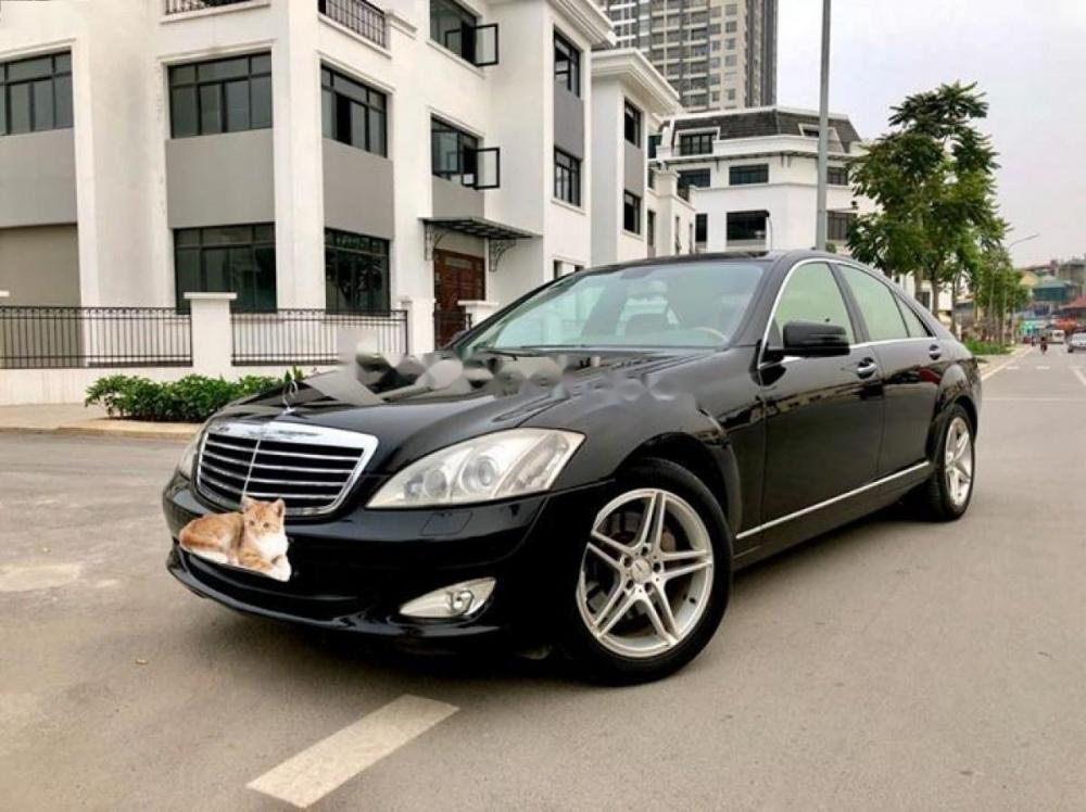 Mercedes-Benz S class 2006 - Cần bán xe Mercedes đời 2006, màu đen, xe nhập, 700 triệu