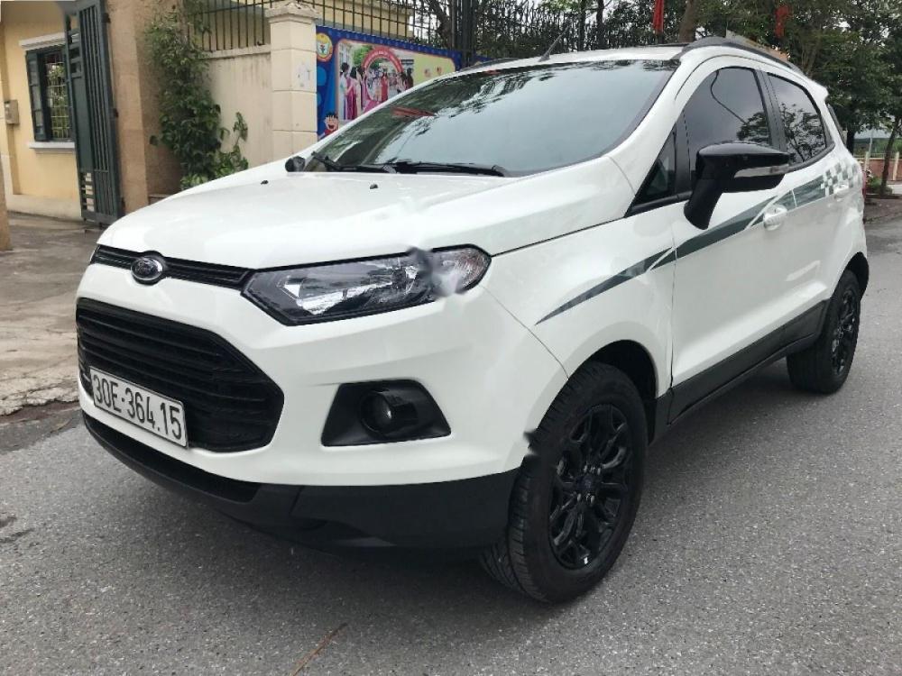 Ford EcoSport Titanium 1.5L AT 2016 - Bán Ford EcoSport Titanium 1.5L AT sản xuất năm 2016, màu trắng chính chủ giá cạnh tranh