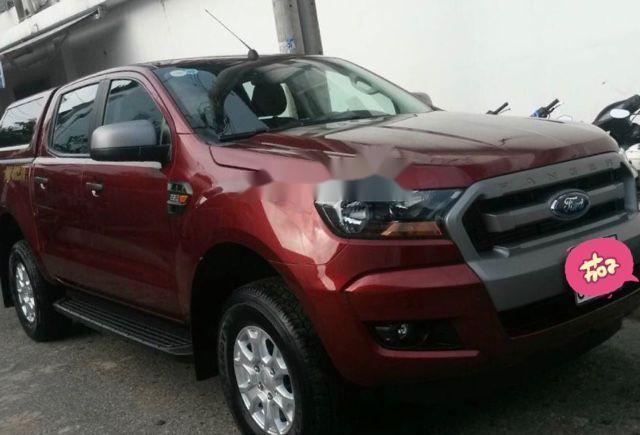 Ford Ranger 2.2XLS MT 2017 - Bán Ford Ranger 2.2XLS MT sản xuất 2017, màu đỏ  