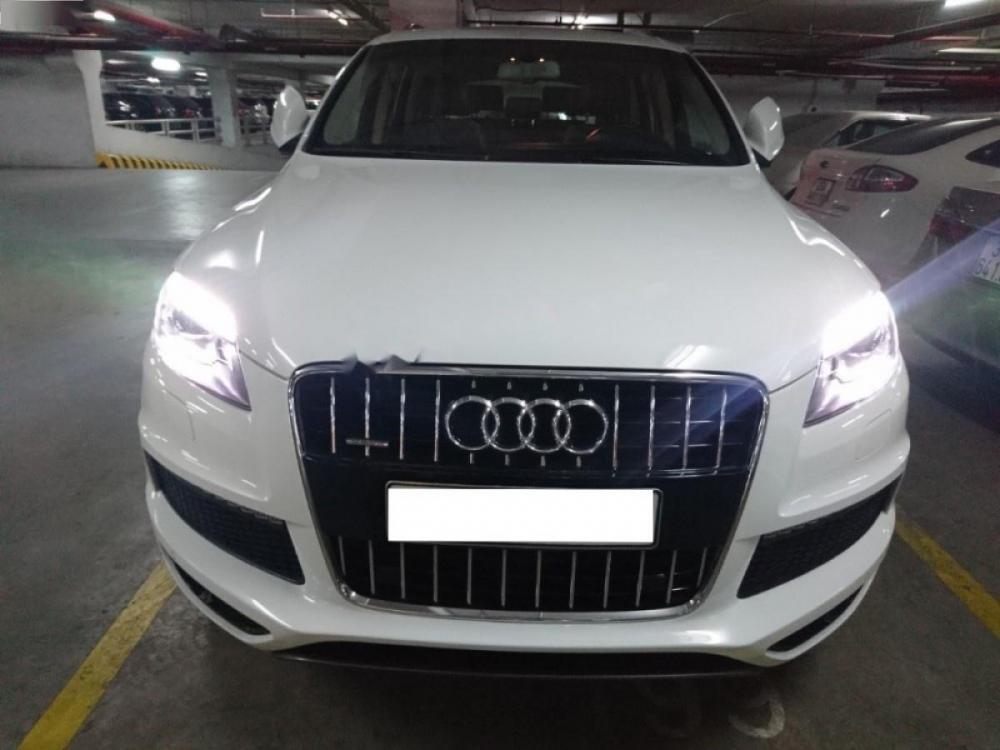 Audi Q7 3.0 AT 2014 - Cần bán xe Audi Q7 3.0 AT sản xuất 2014, màu trắng, nhập khẩu như mới