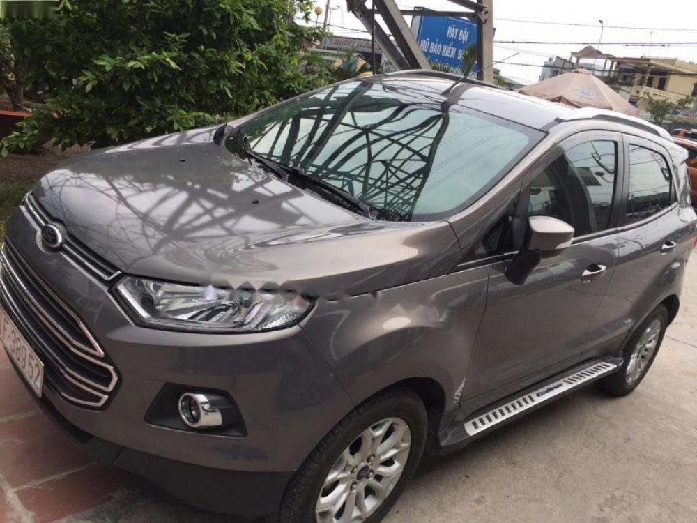 Ford EcoSport Titanium 1.5L AT 2016 - Bán Ford EcoSport Titanium 1.5L AT đời 2016, màu xám, 555tr