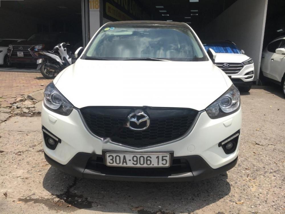 Mazda CX 5 2.0 AT 2015 - Bán ô tô Mazda CX 5 2.0 AT năm sản xuất 2015, màu trắng, giá tốt