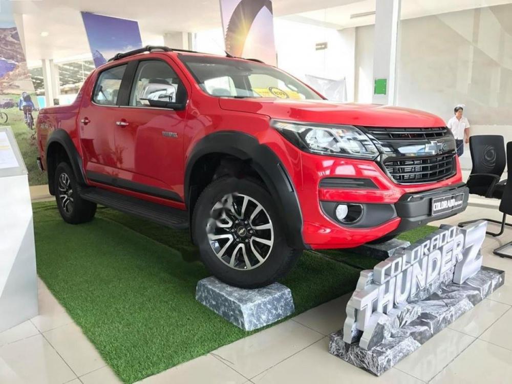 Chevrolet Colorado 2.8 High Country 2018 - Bán Chevrolet Colorado 2.8 High Country năm sản xuất 2018, màu đỏ, nhập khẩu, 839 triệu