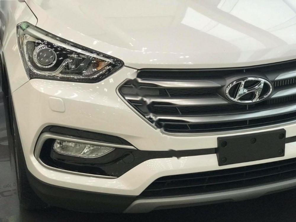 Hyundai Santa Fe 2018 - Bán xe Hyundai Santa Fe đời 2018, màu trắng