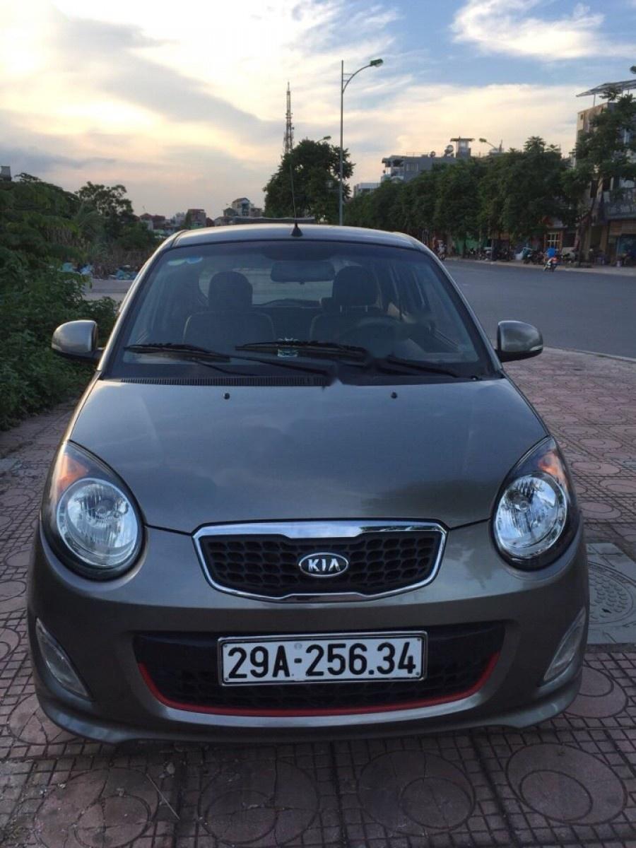 Kia Morning SLX 2009 - Bán Kia Morning SLX năm 2009, màu xám, xe nhập, giá 265tr