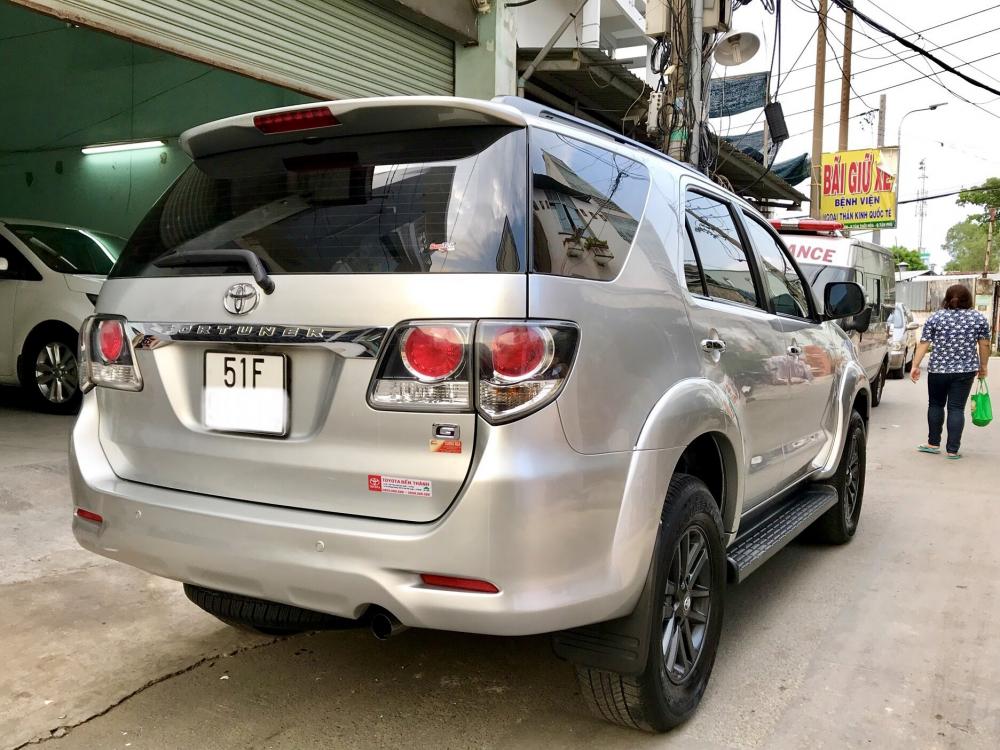 Toyota Fortuner 2.5 G 2016 - Bán Toyota Fortuner G Sx 2016, màu bạc