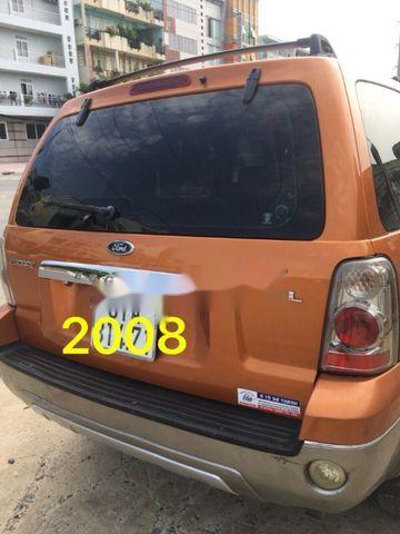 Ford Escape 2008 - Bán xe Ford Escape đời 2008 màu cam