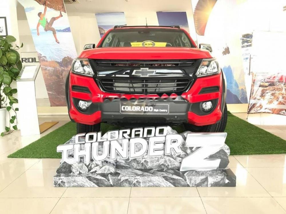 Chevrolet Colorado 2.8 High Country 2018 - Bán Chevrolet Colorado 2.8 High Country năm sản xuất 2018, màu đỏ, nhập khẩu, 839 triệu