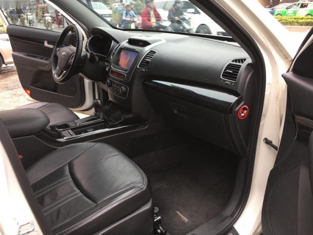 Kia Sorento 2.4 AT 2015 - Bán xe Kia Sorento 2.4 AT sản xuất 2015, màu trắng  