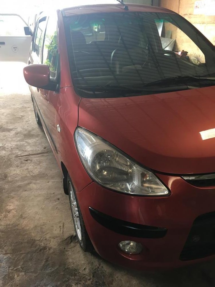 Hyundai Grand i10 2018 - Bán ô tô Hyundai Grand i10 năm 2009 màu đỏ, xe nhập Ấn Độ