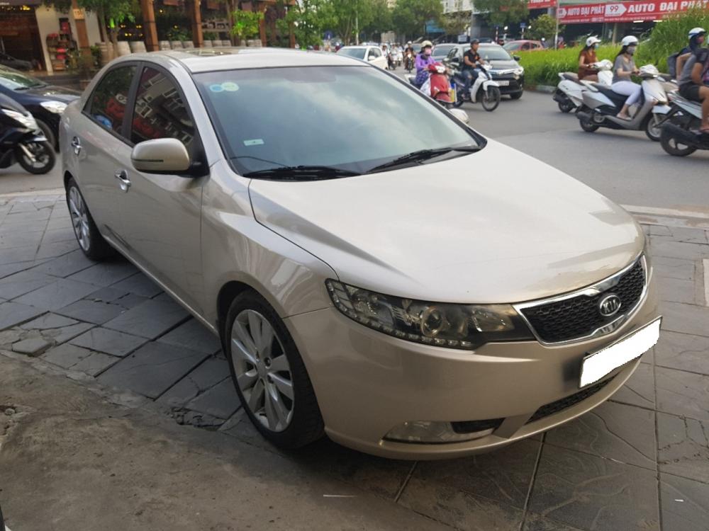 Kia Forte SX 2013 - Cần bán Kia Forte SX đời 2013, màu kem (be) giá cạnh tranh