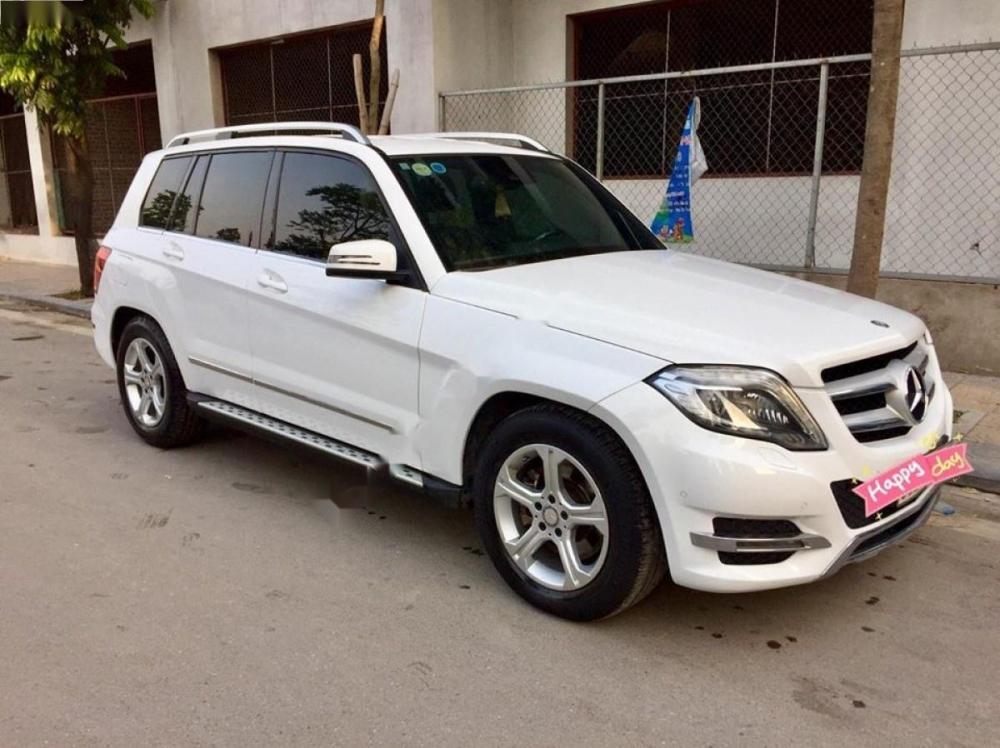 Mercedes-Benz GLK Class 250 4Matic 2014 - Cần bán lại xe Mercedes 250 4Matic đời 2014, màu trắng