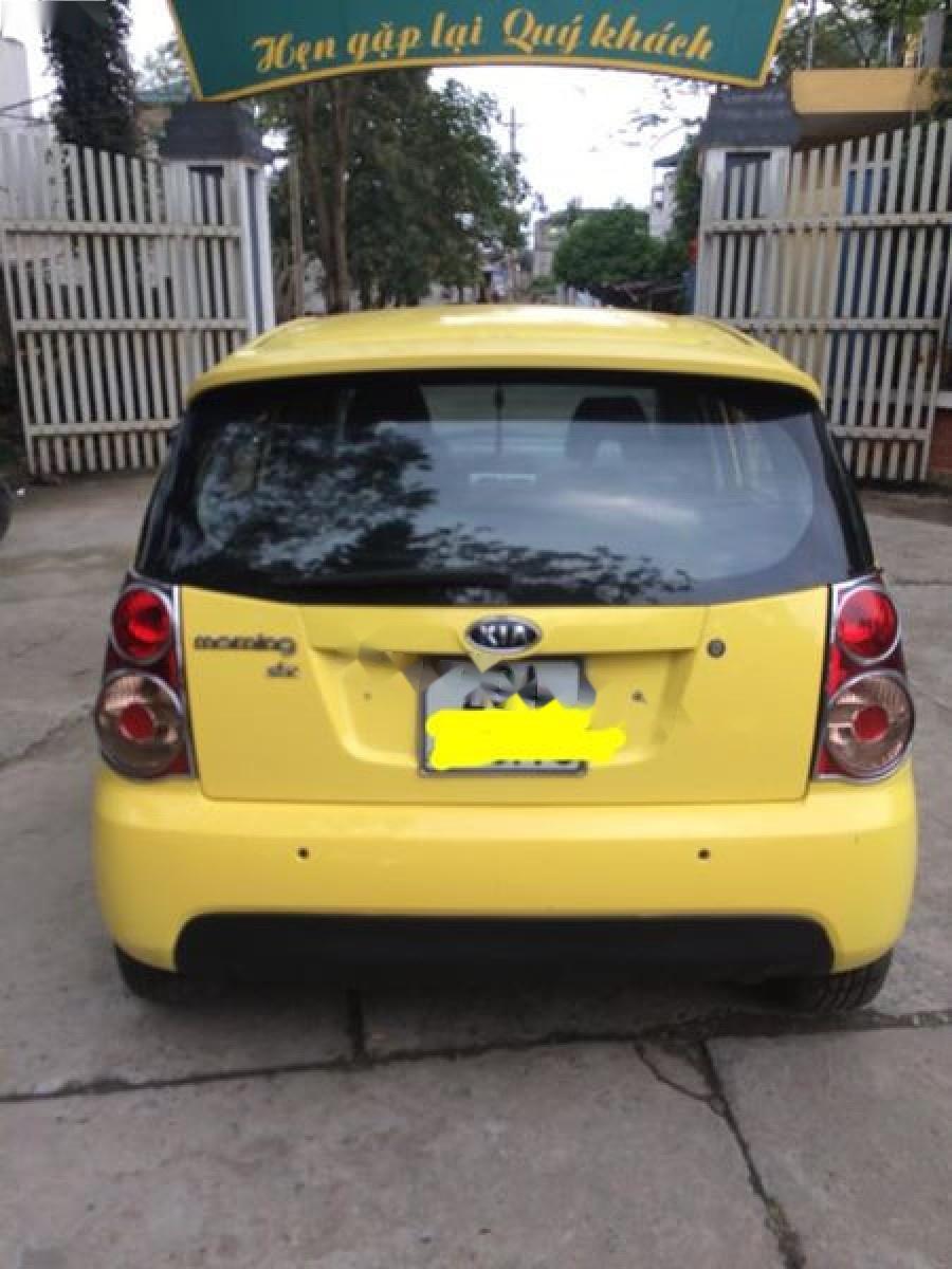 Kia Morning SLX 2008 - Bán Kia Morning SLX đời 2008, màu vàng, nhập khẩu, 218 triệu