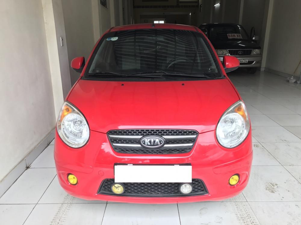 Kia Morning slx 2008 - Cần bán xe Kia Morning slx năm 2008, màu đỏ, nhập khẩu