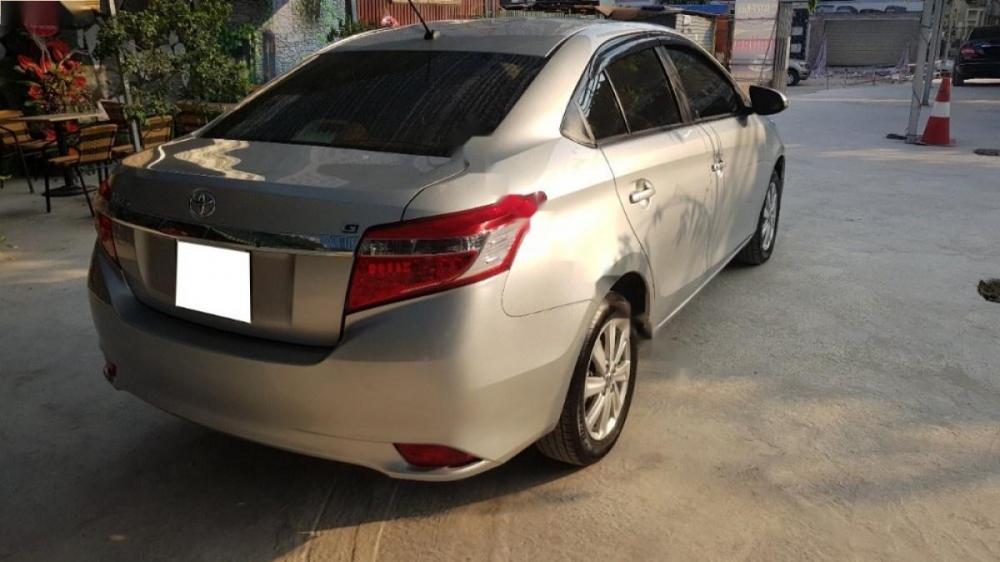 Toyota Vios G 1.5AT 2016 - Cần bán gấp Toyota Vios G 1.5AT năm sản xuất 2016, màu bạc, 545tr