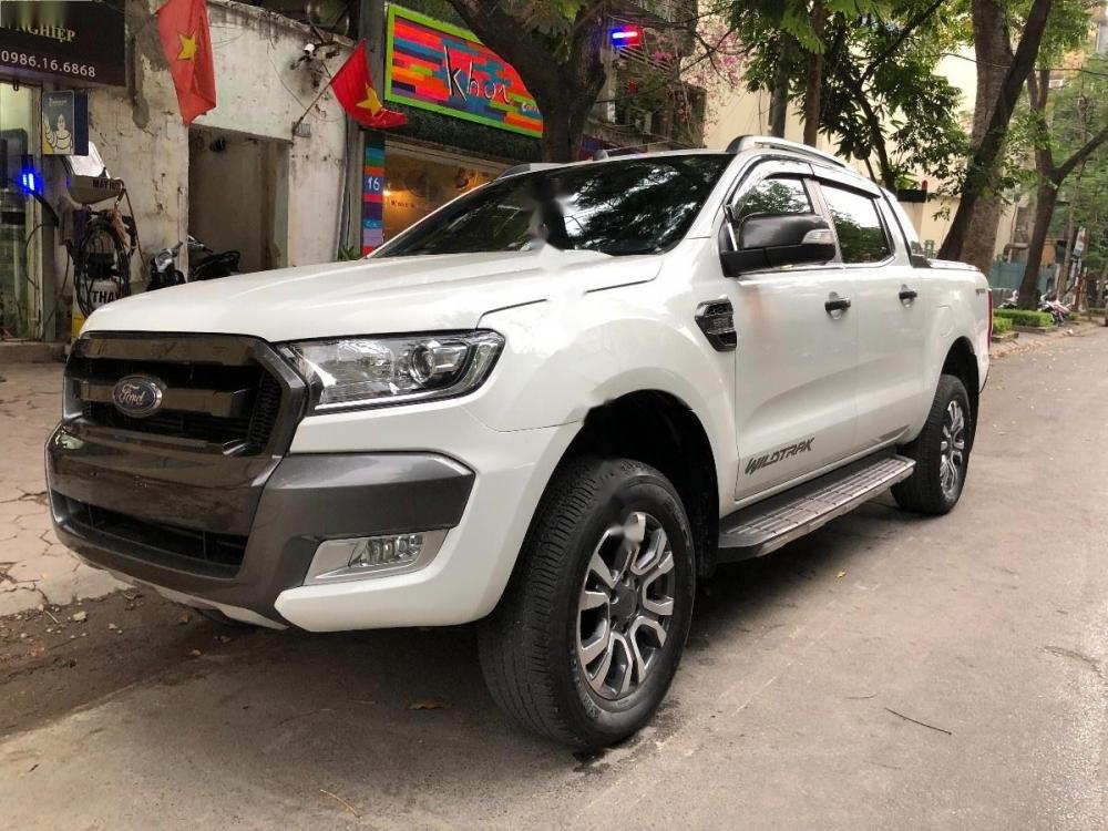 Ford Ranger k 2.2 2016 - Bán ô tô Ford Ranger 2.2 sản xuất 2016, màu trắng, xe nhập chính chủ