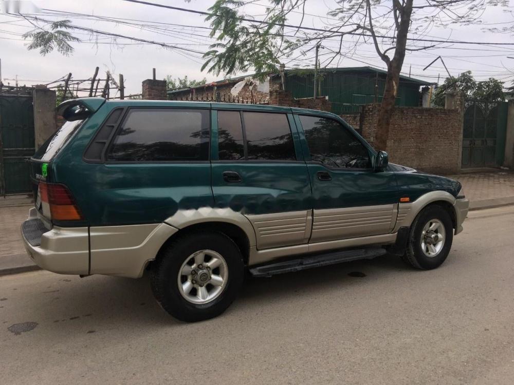 Ssangyong Musso SE 1998 - Cần bán lại xe Ssangyong Musso Se sản xuất năm 1998, màu xanh lam còn mới, giá chỉ 105 triệu