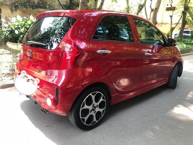 Kia Morning   Si AT 2015 - Bán xe Kia Morning Si AT năm sản xuất 2015, màu đỏ, 355tr