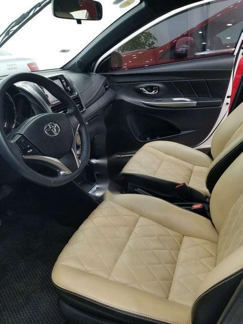 Toyota Yaris  G 2015 - Cần bán lại xe Toyota Yaris G năm 2015, màu trắng, 580tr
