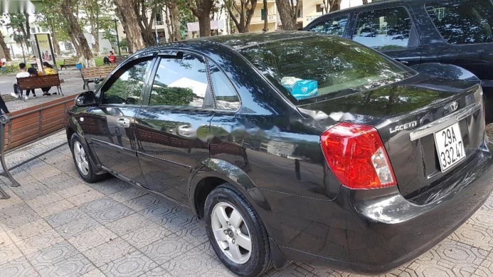 Daewoo Lacetti EX 2011 - Cần bán lại xe Daewoo Lacetti EX 2011, màu đen chính chủ, giá tốt