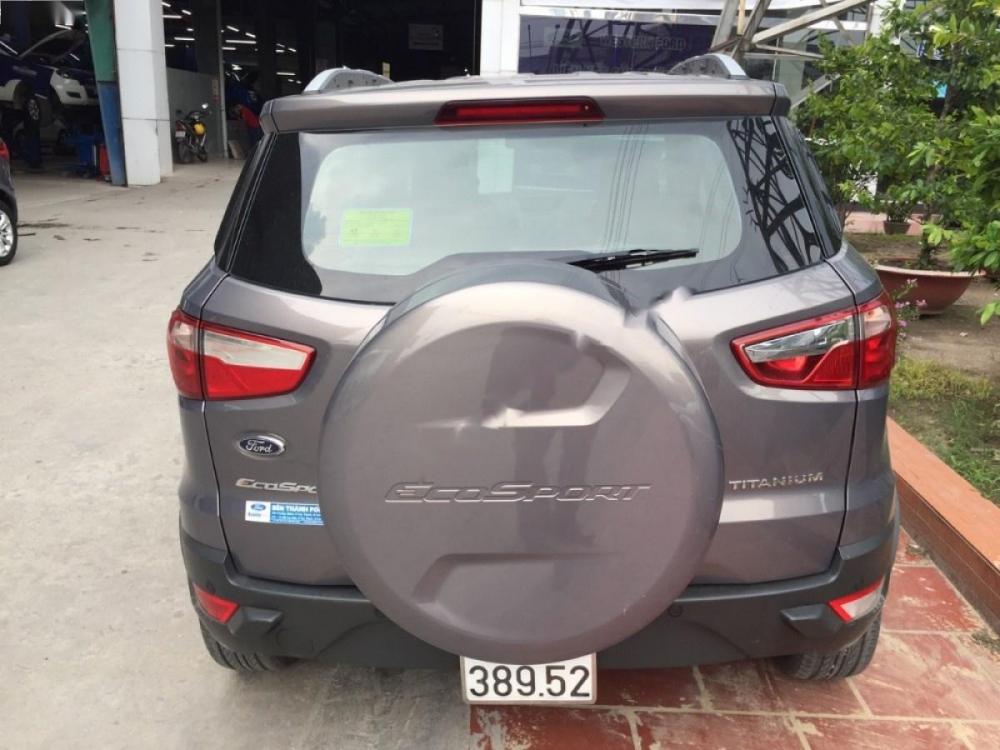 Ford EcoSport Titanium 1.5L AT 2016 - Bán Ford EcoSport Titanium 1.5L AT đời 2016, màu xám, 555tr