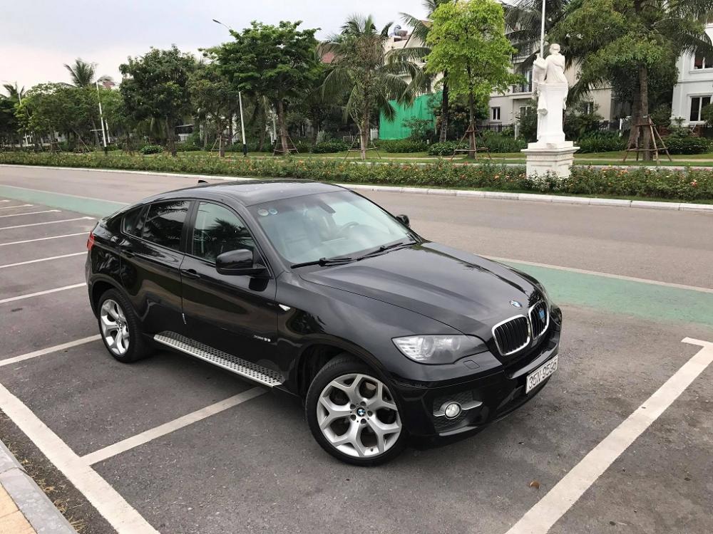 BMW X6 2008 - Bán BMW X6 đời 2008, màu đen, nhập khẩu nguyên chiếc