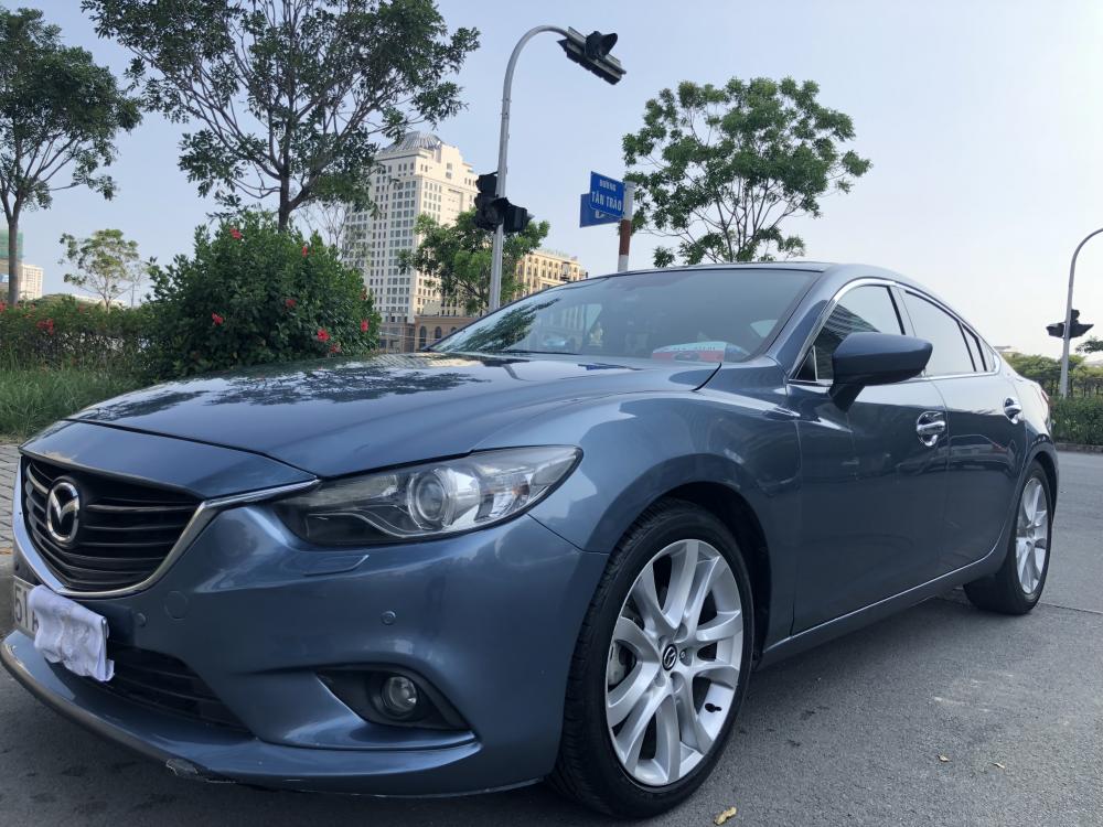 Mazda 6 2.5AT  2014 - Tôi cần bán xe Madza 6 2.5AT, màu xanh 2014