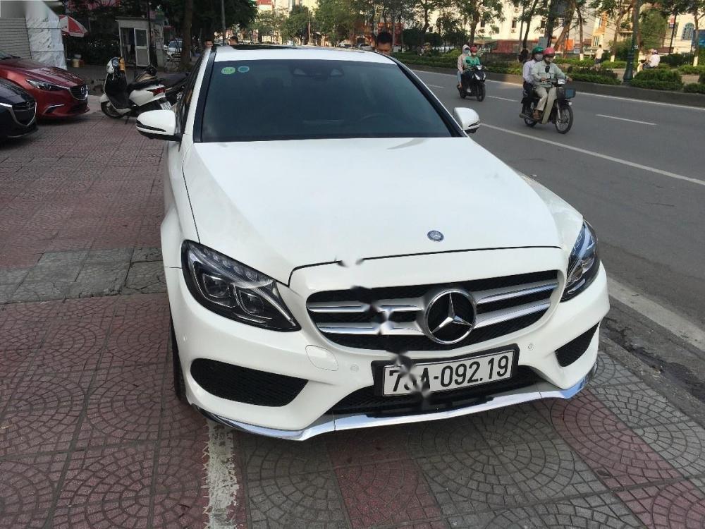 Mercedes-Benz C class C300 AMG 2016 - Bán Mercedes C300 AMG năm 2016, màu trắng