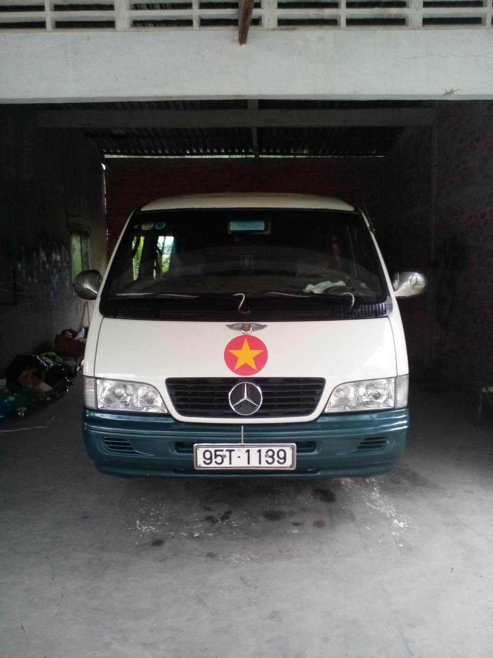 Mercedes-Benz MB MB140D 2002 - Bán xe Mercedes MB140D đời 2002, màu trắng