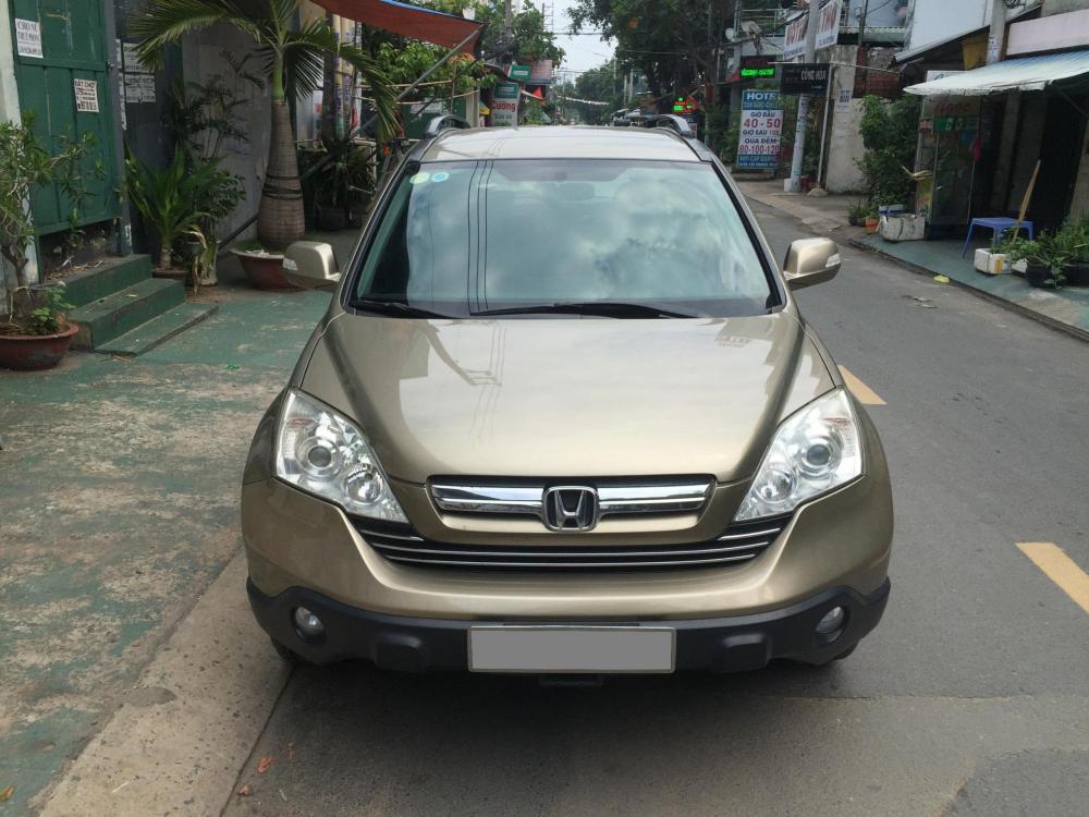 Honda CR V 2.4AT 2011 - Cần bán Honda CRV 2011 màu vàng cát, tự động