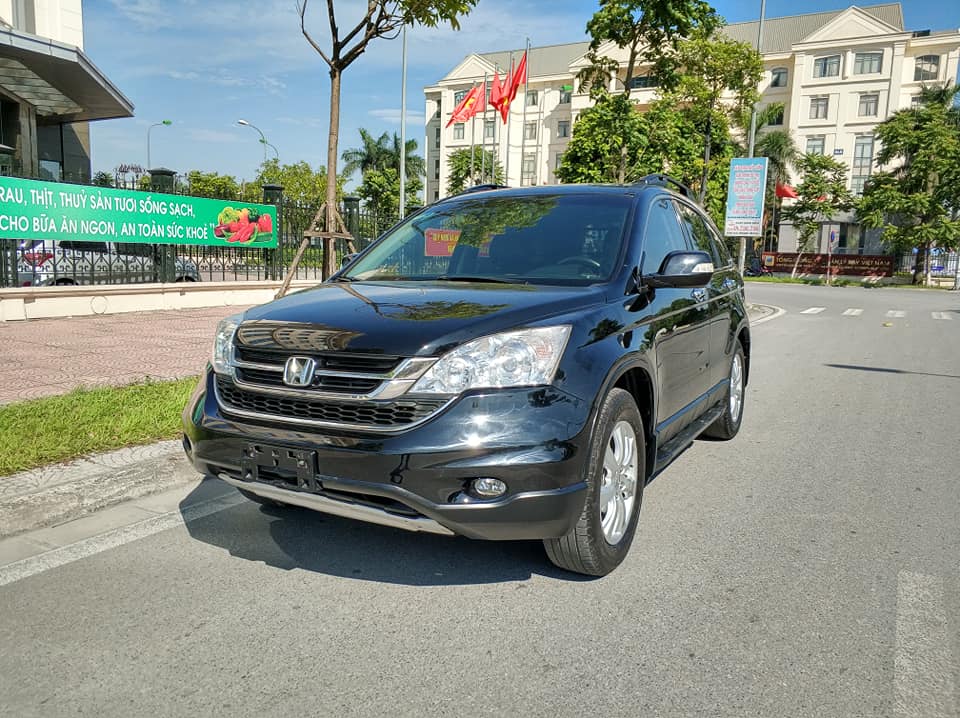 Honda CR V 2010 - Cần bán Honda CR V sản xuất năm 2010, màu đen, xe nhập, giá tốt