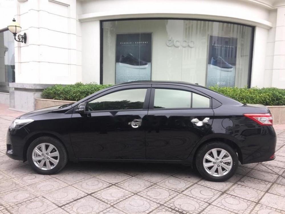 Toyota Vios E 2017 - Cần bán xe Toyota Vios E năm sản xuất 2017, màu đen, giá chỉ 505 triệu