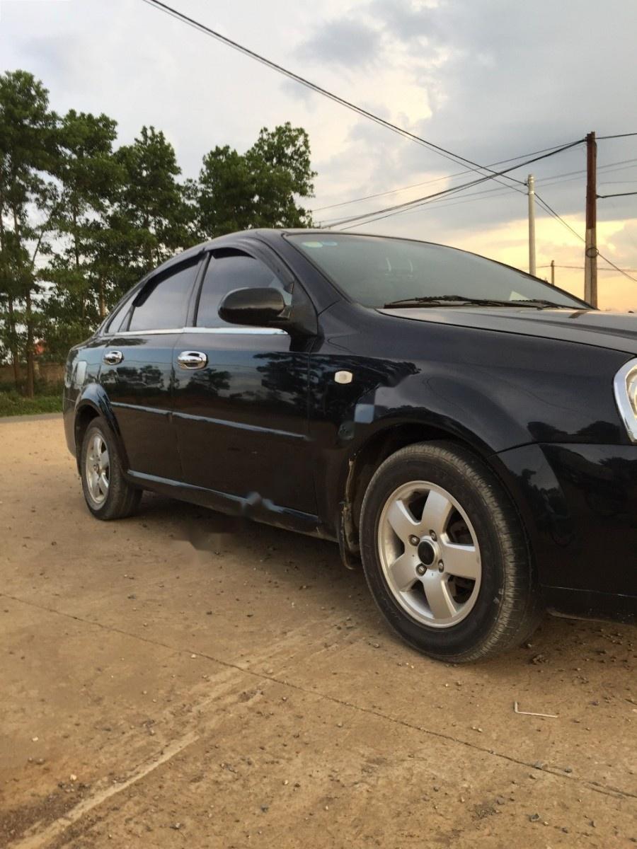 Daewoo Lacetti EX 1.6 MT 2008 - Cần bán lại xe Daewoo Lacetti 1.6 sản xuất 2008, màu đen