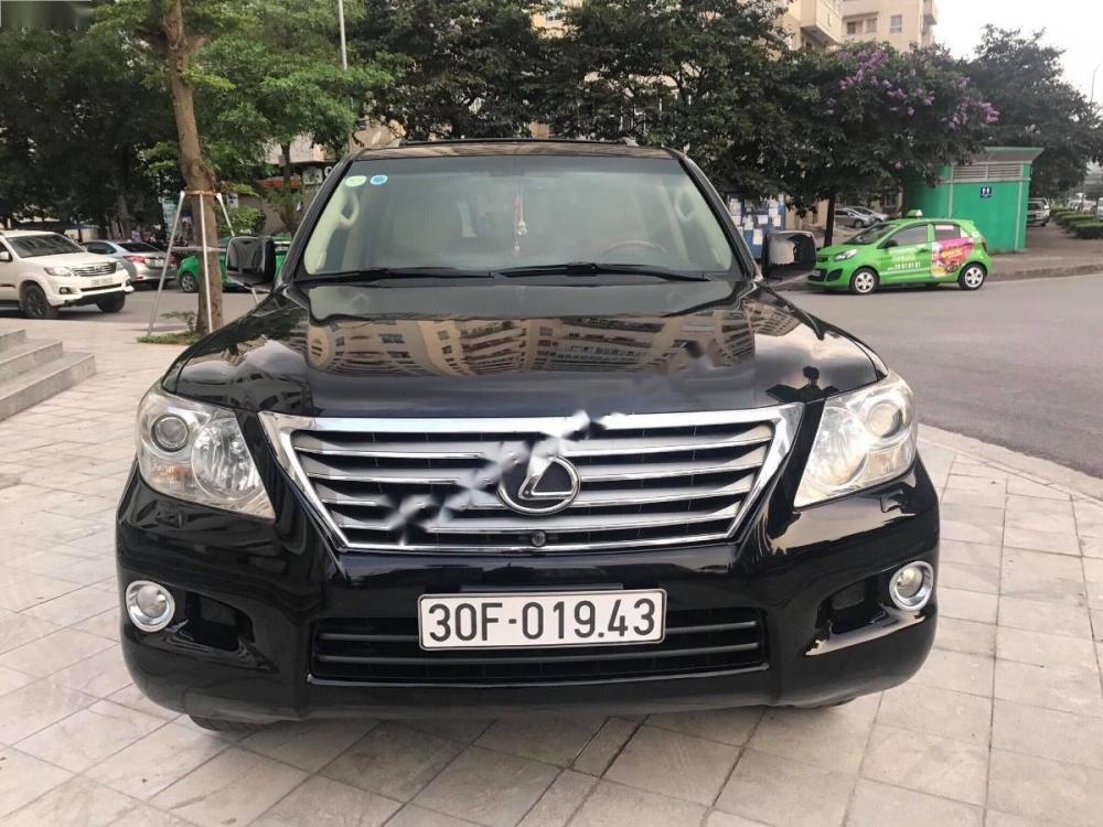 Lexus LX 570 2008 - Bán xe Lexus LX 570 sản xuất 2008, màu đen, nhập khẩu nguyên chiếc