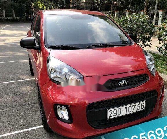 Kia Morning 2016 - Cần bán Kia Morning đời 2016, màu đỏ, giá chỉ 319 triệu