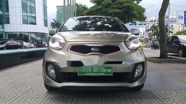 Kia Morning 2015 - Bán xe Kia Morning đời 2015, màu vàng cát