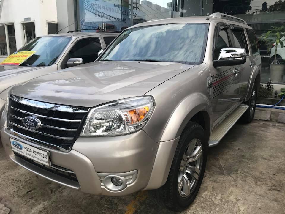 Ford Everest 2012 - Bán ô tô Ford Everest số tự động, màu ghi vàng, 2012, giá cạnh trạnh, hỗ trợ ngân hàng Hotline: 090.12678.55