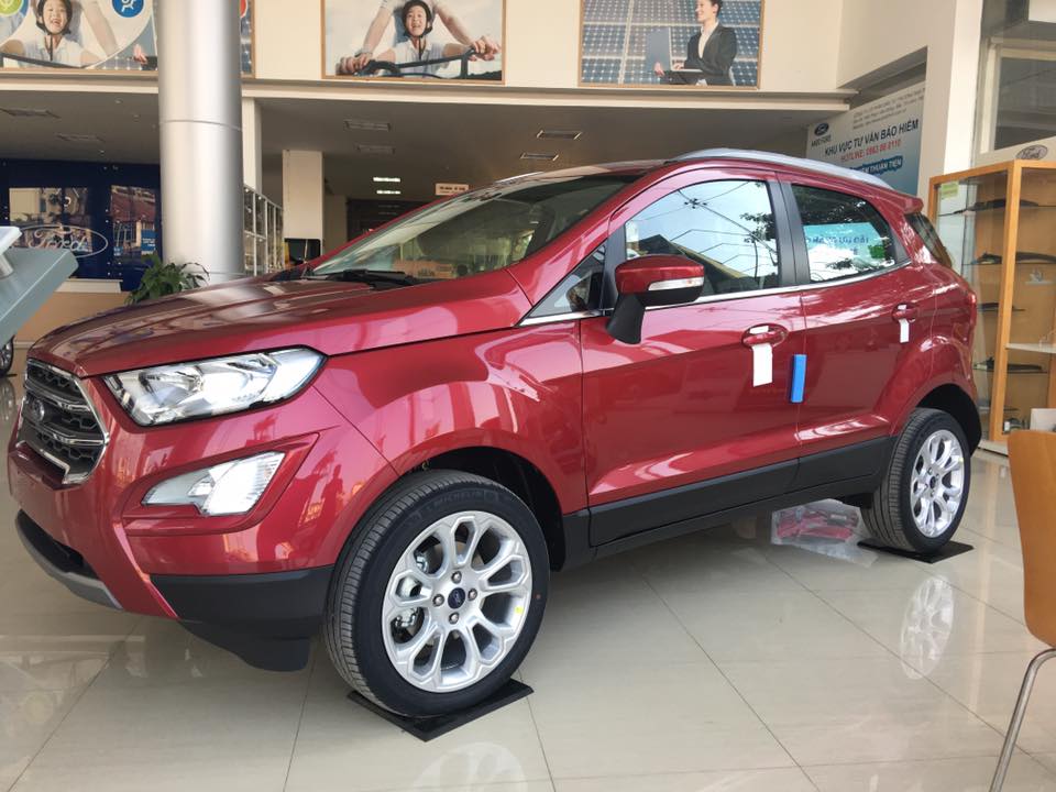 Ford EcoSport 1.5 Titanium 2018 - Điện Biên Ford bán xe Ford EcoSport 1.5 Titanium đời 2018, màu đỏ mới giá khuyến mại lớn, bao lăn bánh