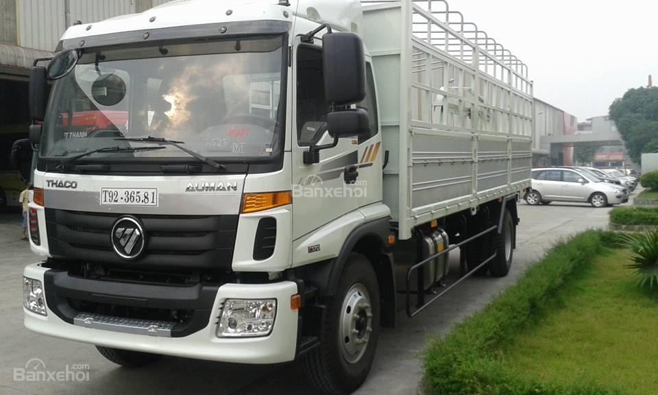 Thaco AUMAN 2017 - Bán xe tải Thaco Auman C160 thùng mui bạt tại Hà Nội giá rẻ, bán xe tải Auman C160 trả góp tại Hà Nội