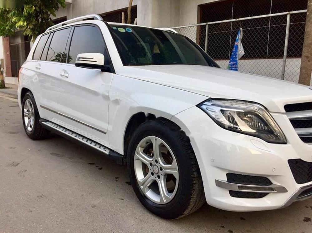 Mercedes-Benz GLK Class 250 4Matic 2014 - Cần bán lại xe Mercedes 250 4Matic đời 2014, màu trắng