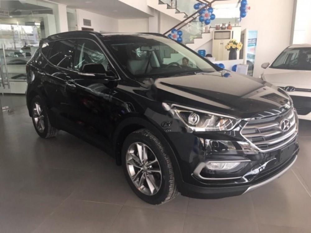 Hyundai Santa Fe 2018 - Bán ô tô Hyundai Santa Fe đời 2018, màu đen