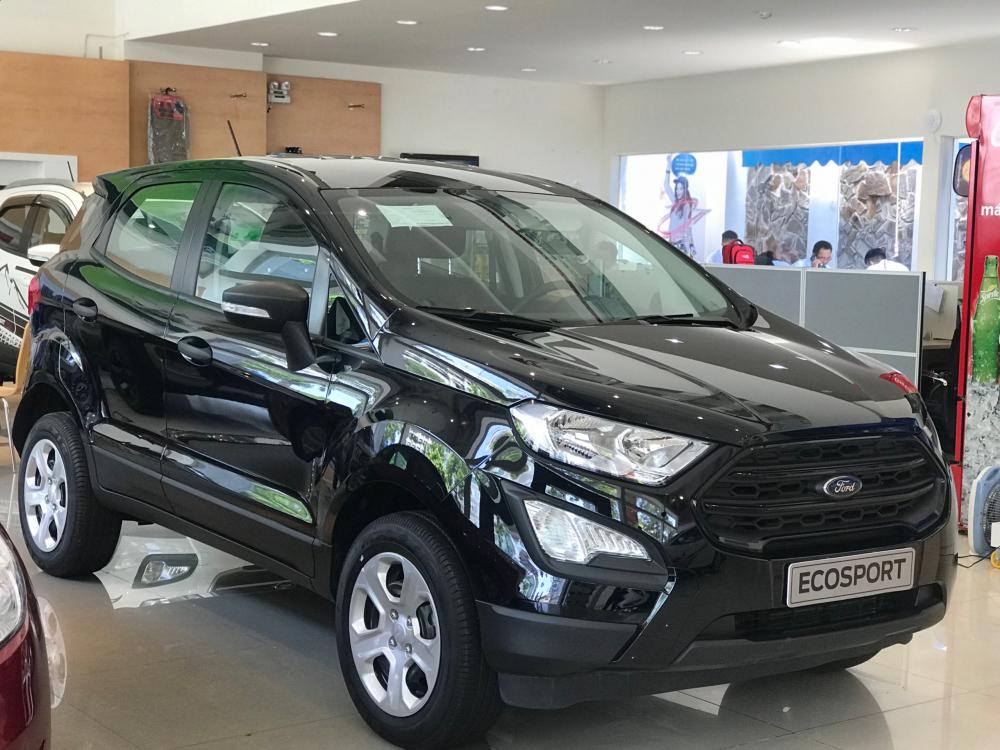 Ford EcoSport 1.5 2018 - Cần bán xe Ford EcoSport 1.5 đời 2018, màu đen giá cạnh tranh, BHVC, film, bệ bước