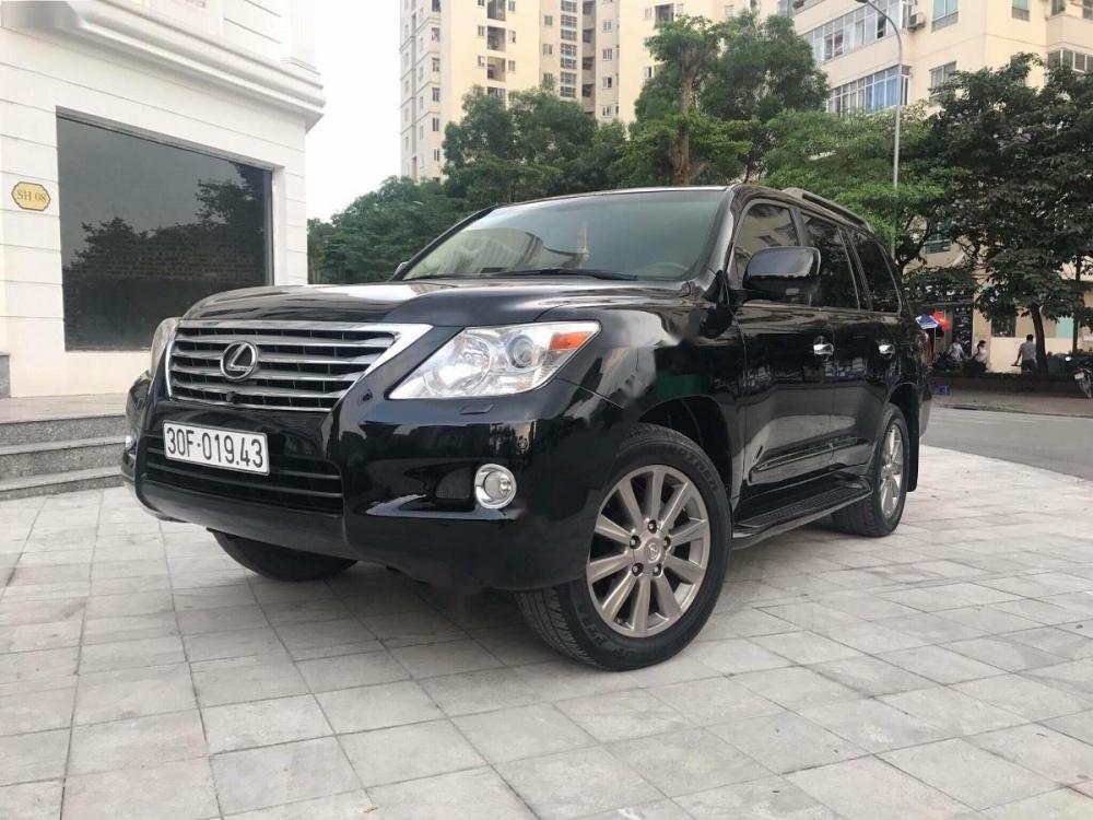 Lexus LX 570 2008 - Bán xe Lexus LX 570 sản xuất 2008, màu đen, nhập khẩu nguyên chiếc