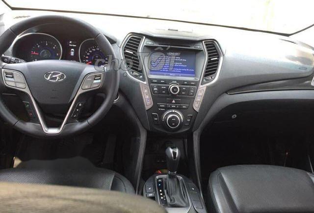 Hyundai Santa Fe   2015 - Bán Hyundai Santa Fe năm 2015, màu đen như mới