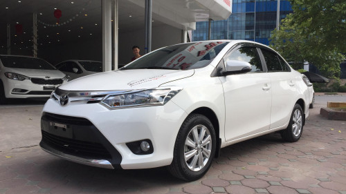 Toyota Vios   1.5 AT  2017 - Tứ Quý Auto bán xe Toyota Vios 1.5 AT sản xuất năm 2017, màu trắng  