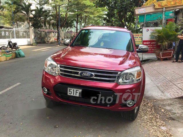 Ford Everest   2015 - Cần bán xe Ford Everest năm 2015, màu đỏ chính chủ, 780 triệu